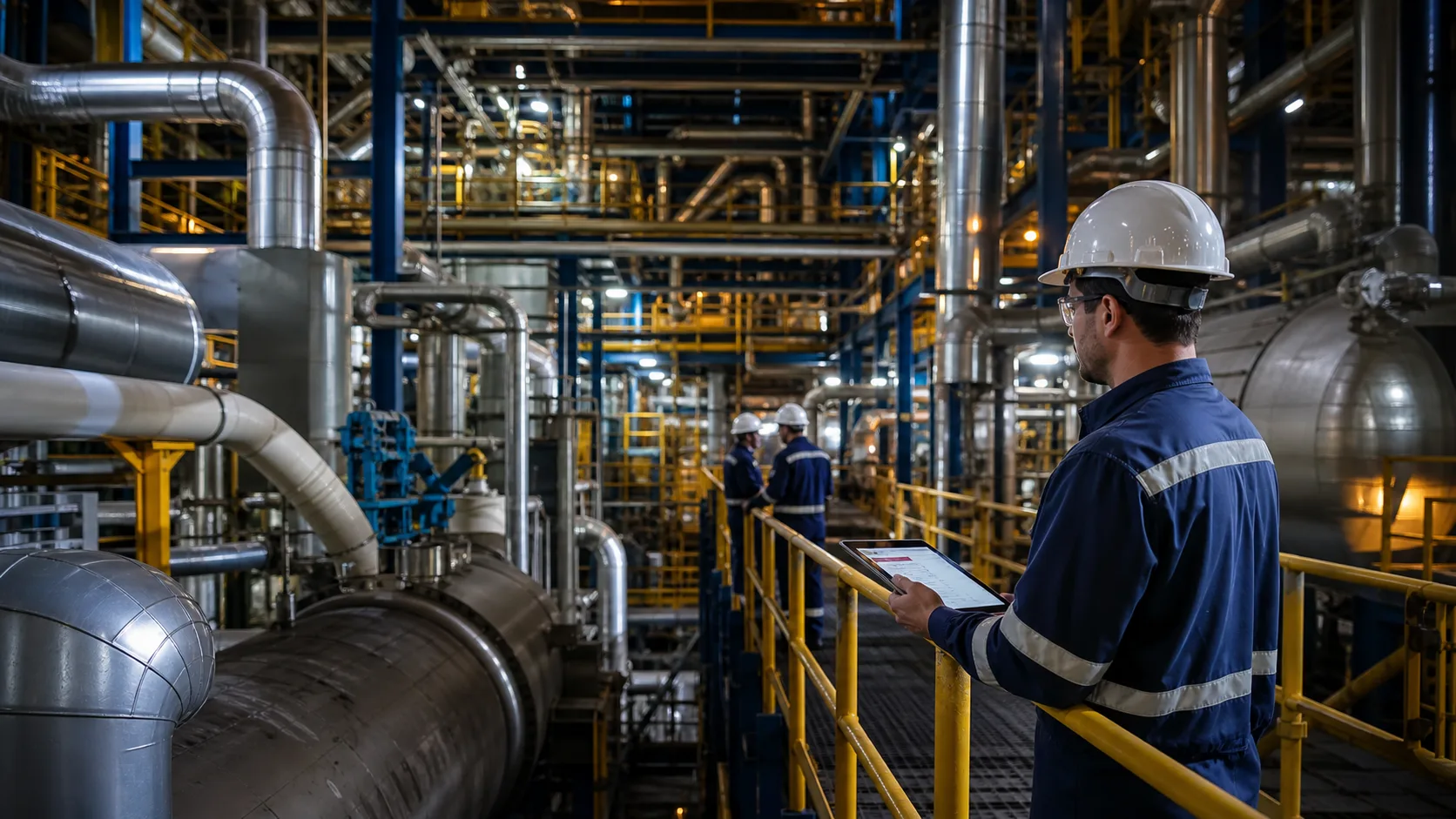 Operações industriais complexas